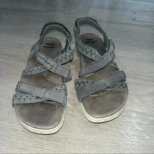 Earth origins suede sandals sz 7.5 (womens)
